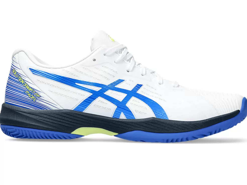 Padel | Padel>ASICS SOLUTION SWIFT FF PADEL White/Illusion Blue