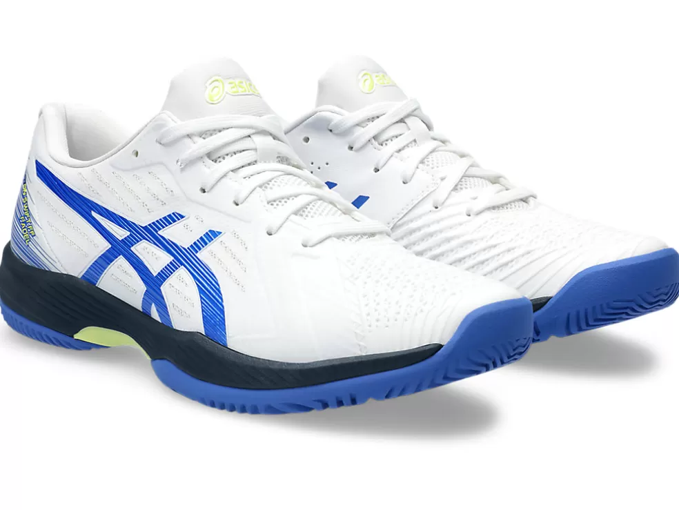 Padel | Padel>ASICS SOLUTION SWIFT FF PADEL White/Illusion Blue