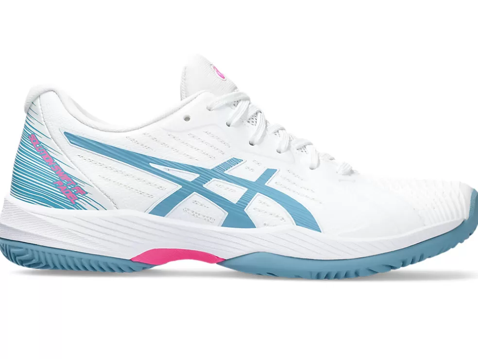 Padel | Padel>ASICS SOLUTION SWIFT FF PADEL White/Gris Blue