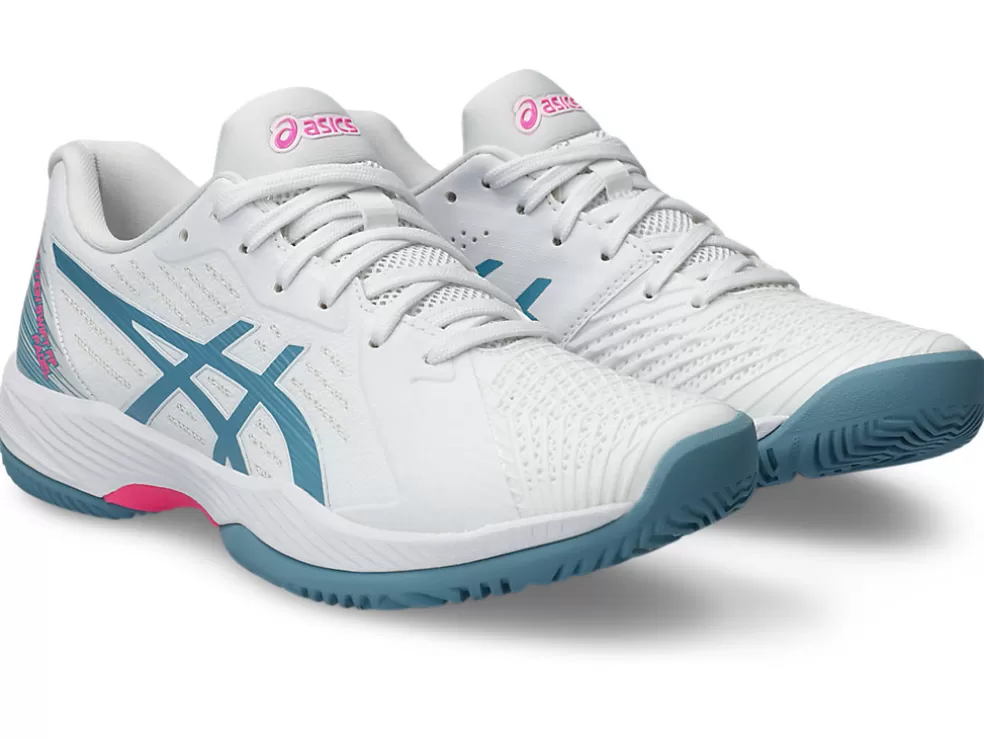 Padel | Padel>ASICS SOLUTION SWIFT FF PADEL White/Gris Blue