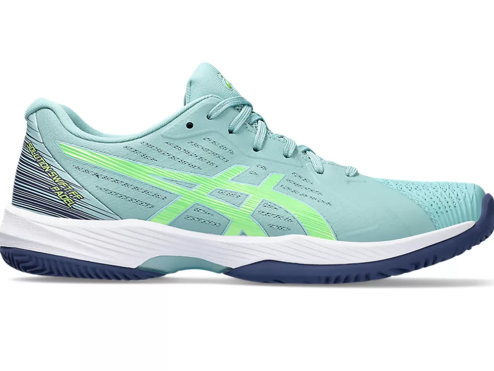 Padel | Padel>ASICS SOLUTION SWIFT FF PADEL Teal Tint/Electric Lime