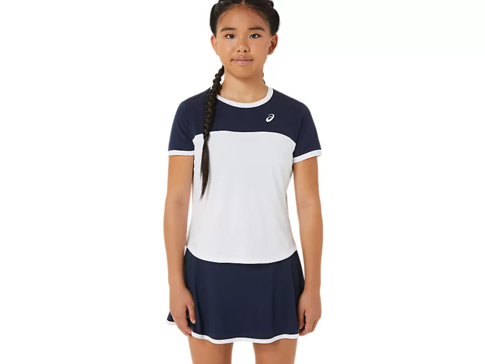 Kleding | Tennis>ASICS TENNIS SS TOP Brilliant White/Midnight