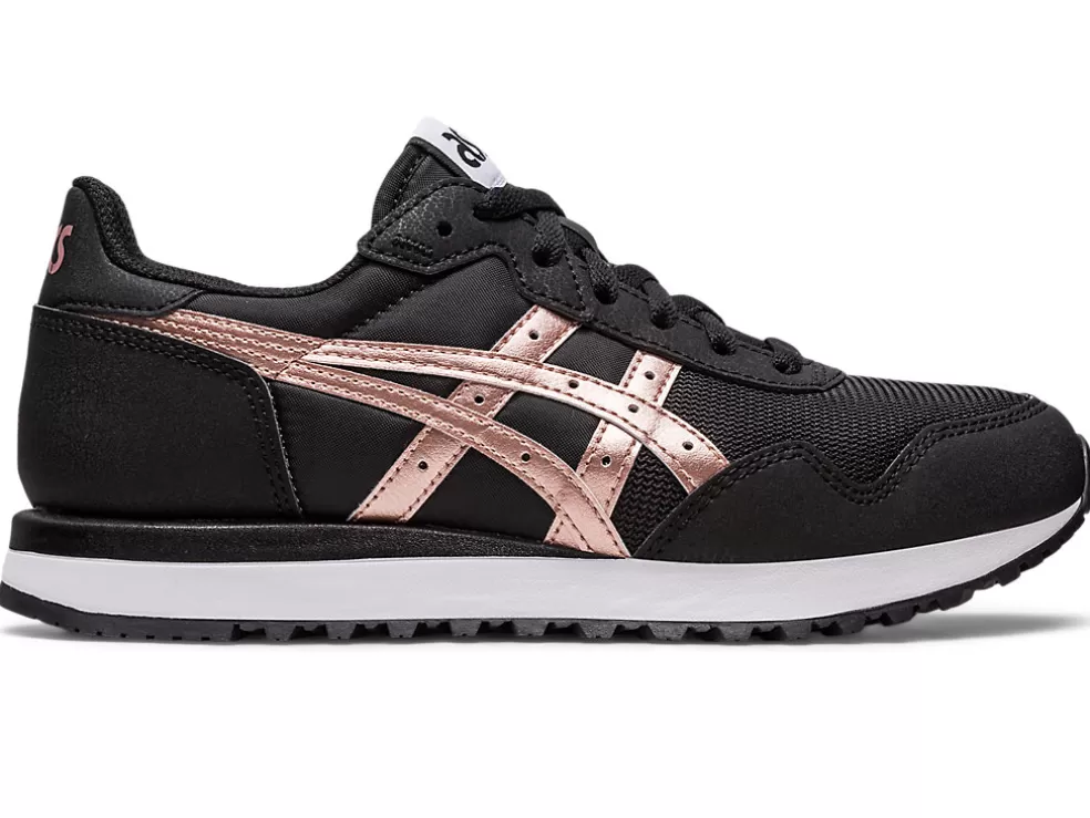 Heritage | Collectie>ASICS TIGER RUNNER II Black/Rose Gold