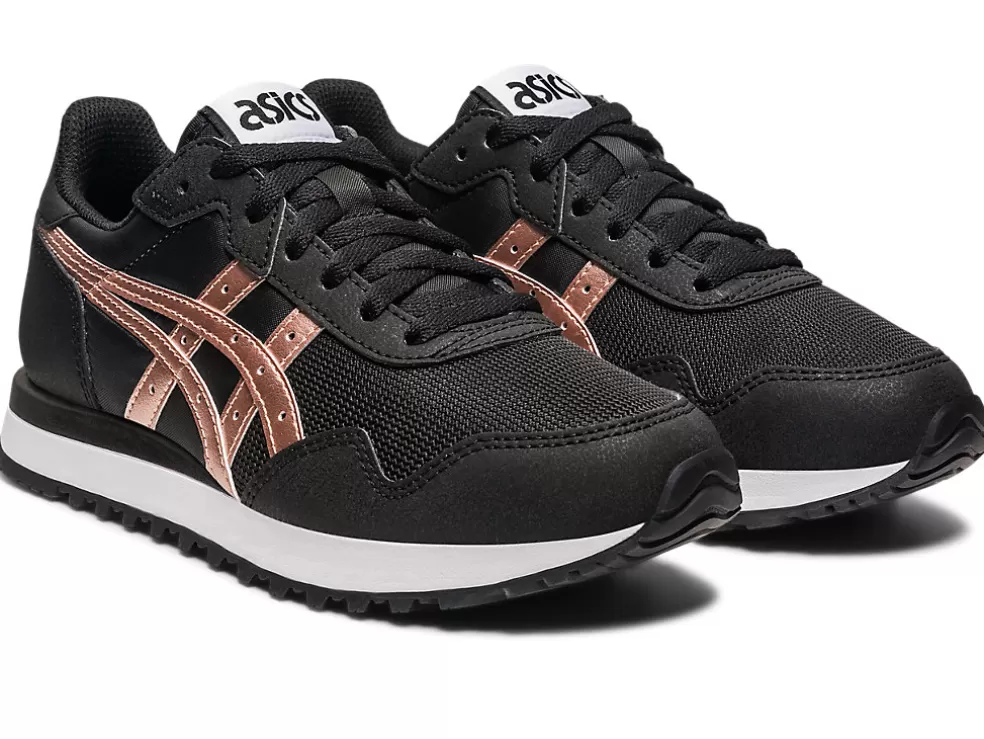 Heritage | Collectie>ASICS TIGER RUNNER II Black/Rose Gold