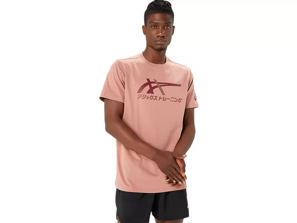 Shirts met korte mouwen | Bovenkleding>ASICS TIGER SS TEE Umeboshi/Antique Red