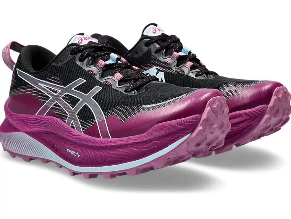 GEL-TRABUCO™ | Trail running>ASICS TRABUCO MAX 3 Black/Light Blue