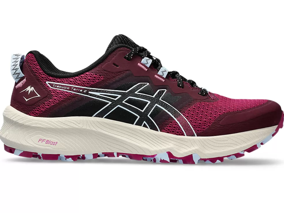 Trail running | GEL-FUJITRABUCO™>ASICS Trabuco Terra 2 Blackberry/Light Blue