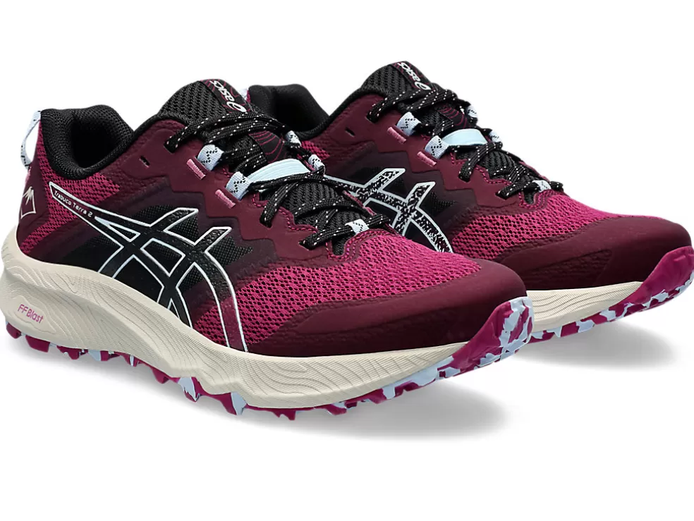 Trail running | GEL-FUJITRABUCO™>ASICS Trabuco Terra 2 Blackberry/Light Blue