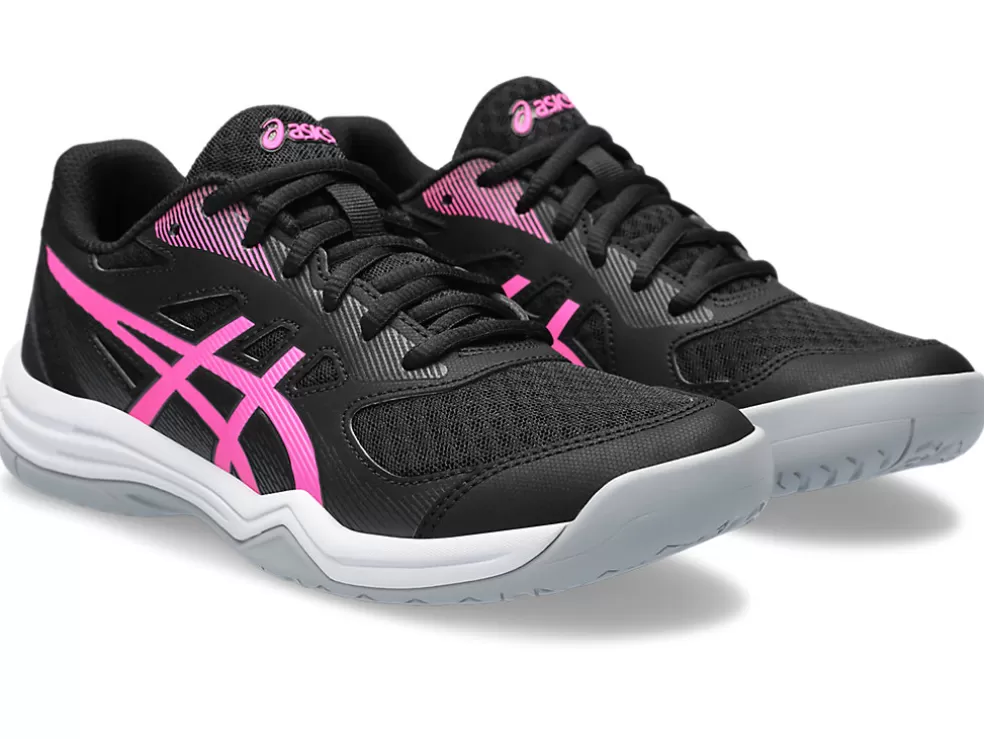 Netbal | Squash & badminton>ASICS UPCOURT 5 Black/Hot Pink