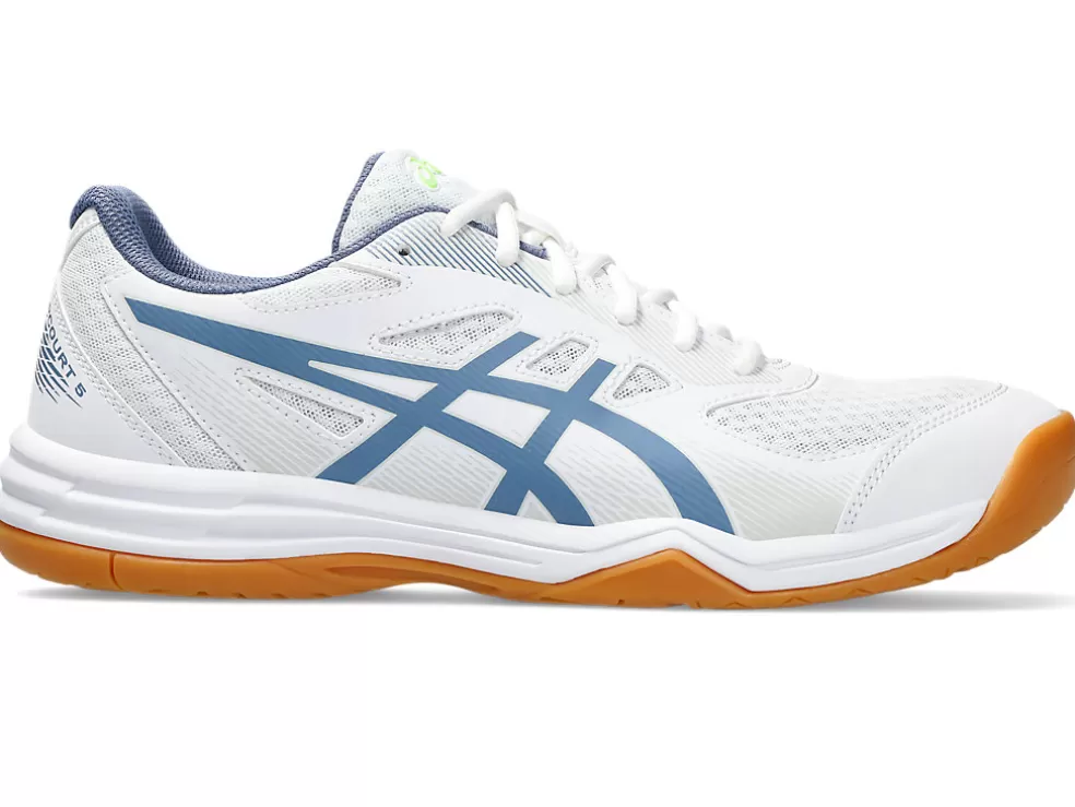 Squash & badminton | Handbal>ASICS UPCOURT 5 White/Denim Blue