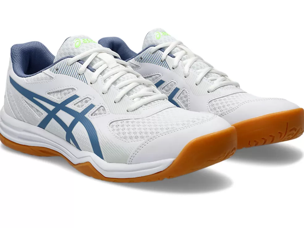 Squash & badminton | Handbal>ASICS UPCOURT 5 White/Denim Blue