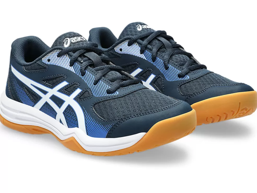 Netbal | Squash & badminton>ASICS UPCOURT 5 GS French Blue/White