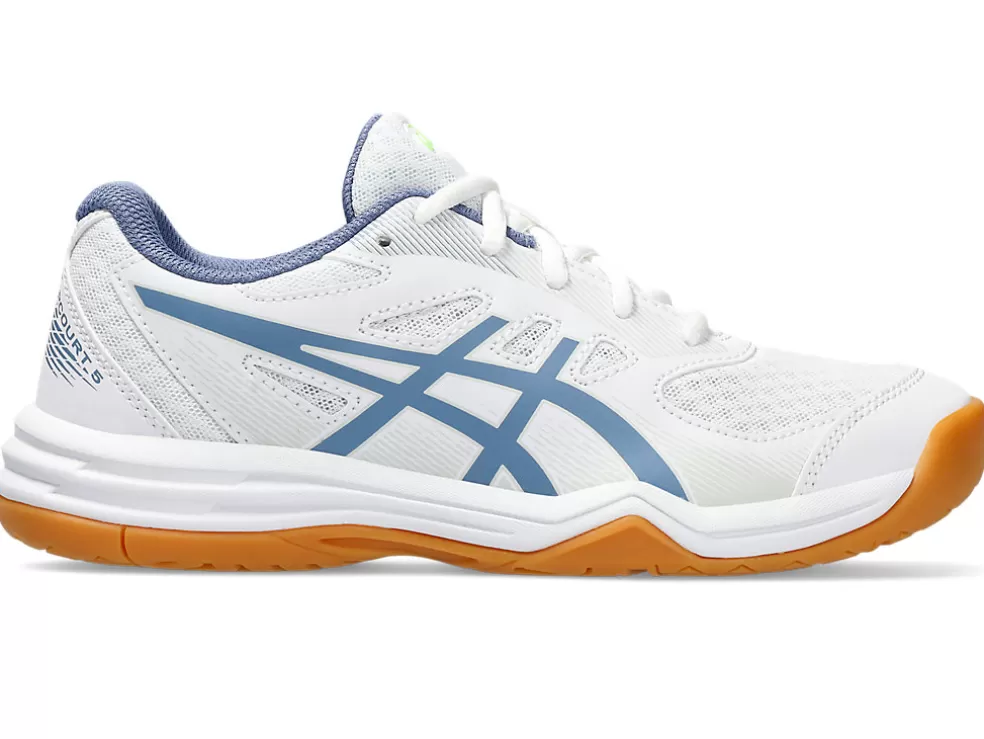 Squash & badminton | Handbal>ASICS UPCOURT 5 GS White/Denim Blue