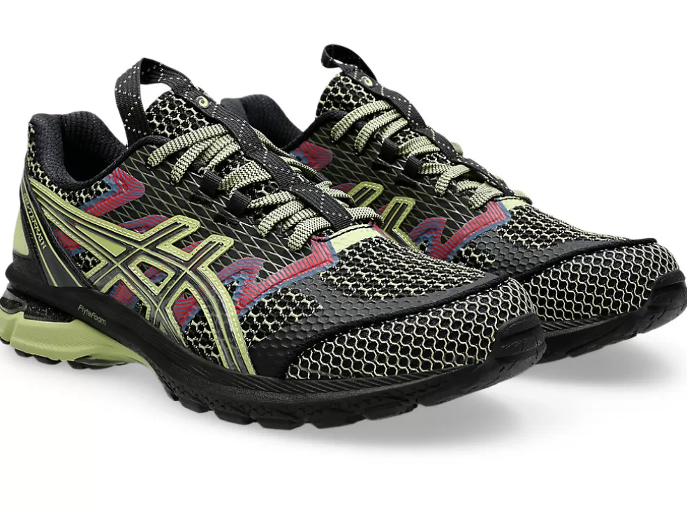 Sportstyle | Nieuw binnen>ASICS US4-S GEL-TERRAIN Black/Neon Lime